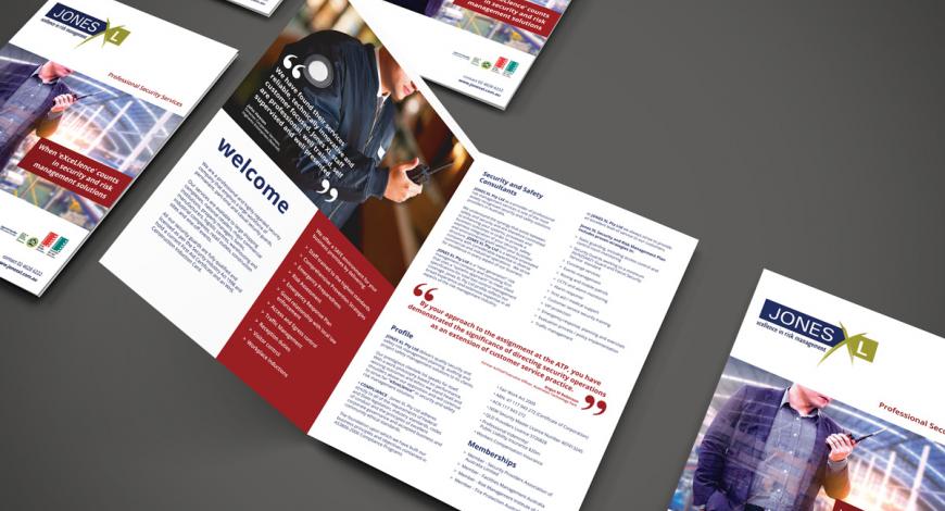 Jones XL Professional Security Services Brochure